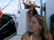 Holke 194.bmp: 2004/04 Hannah and Morgan in Hawaii